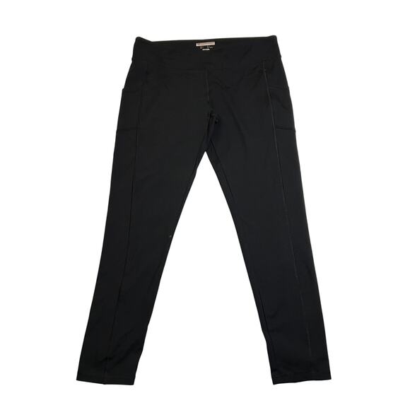 Forever 21 Mid Rise Pull On Skinny Leggings Size Large Minimalist Casual Lounge - Picture 1 of 10